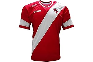 Peru Jersey Arza: Red Soccer Jersey for Men's National Team