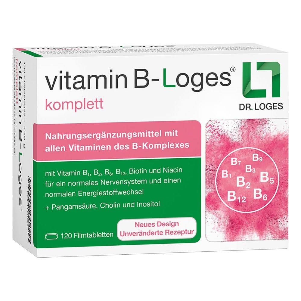 vitamin B-Loges komplett - Vitamin B Komplex mit Vitaminoiden 120 stk