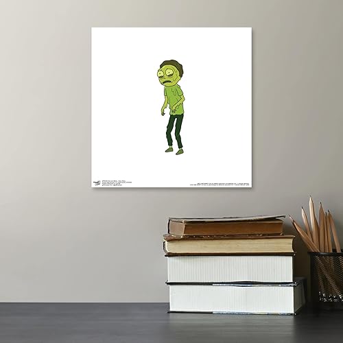 Miniatura 5 de Trends International Gallery Pops Cartoon Network Rick and Morty - Póster de pared Toxic Morty, 12 x 12 pulgadas, versión sin marco