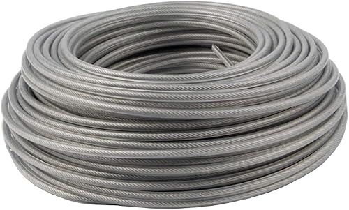 Miniatura 9 de Línea de recortadora de acero de nailon, diámetro de 0.095 pulgadas por longitud, 98 pies, VÉZAAR Grass Trimmers String Lines Césped Wire