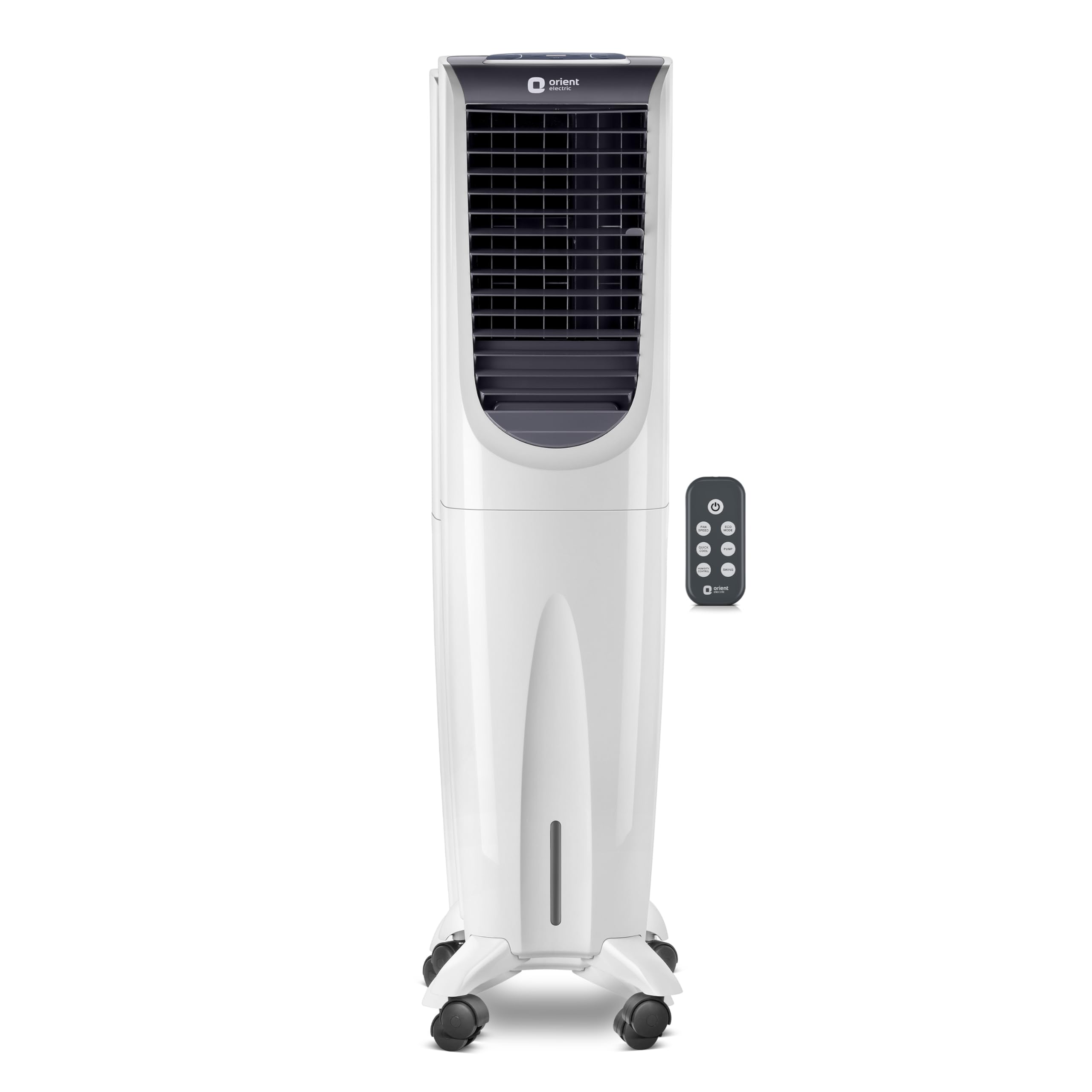 Orient Electric Ultimo Tower 40L With Remote | Personal Air Cooler For Home | Honeycomb Cooling Pads| 4 Way Cooling & Auto Fill Technology | Removable Ice Tray | 1 Year Warranty by Orient | White-image-45