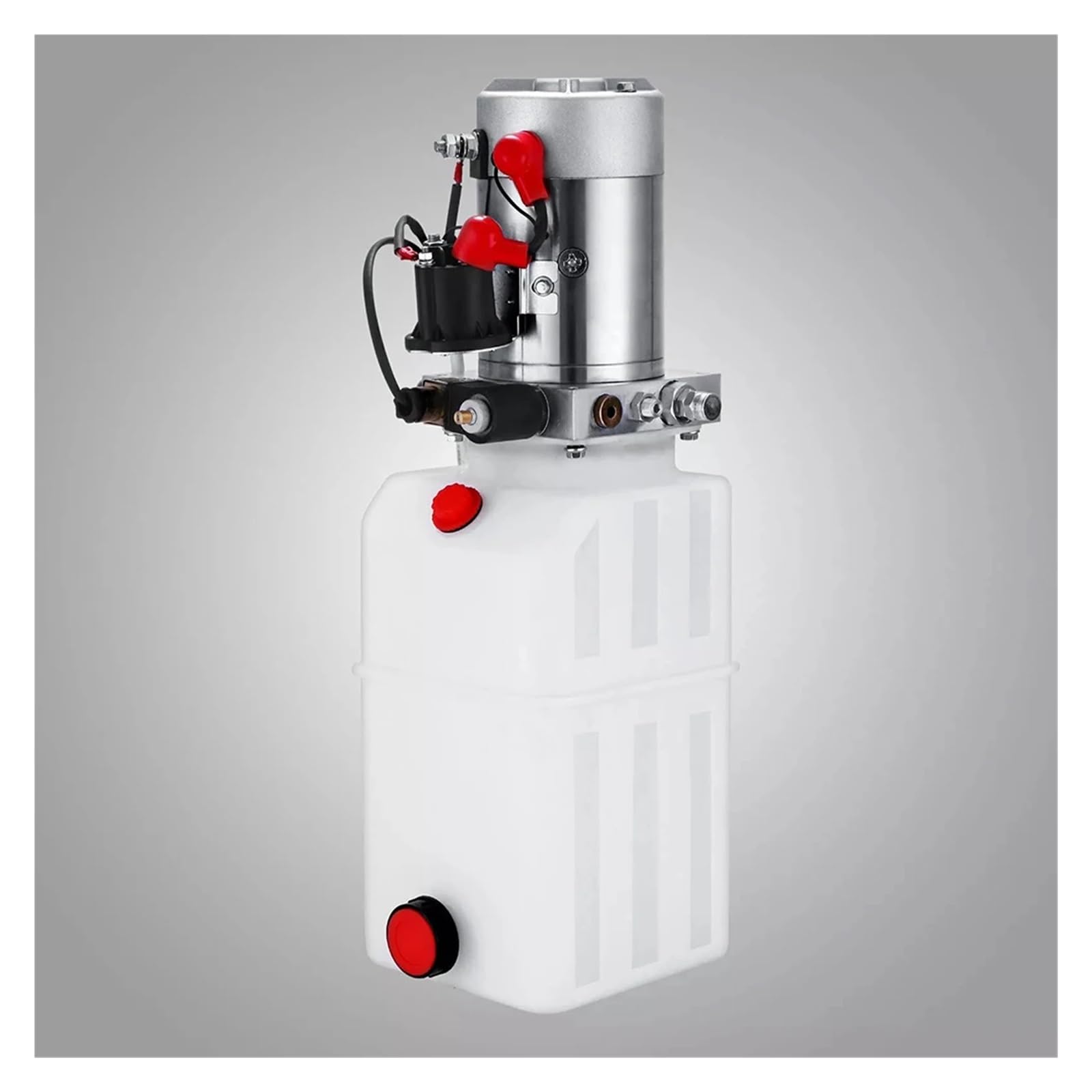 12V 8-kwartowy podnośnik samochodowy Hydrauliczna pompa z tworzywa sztucznego Zasilacz jednostronnego działania do zrzutu