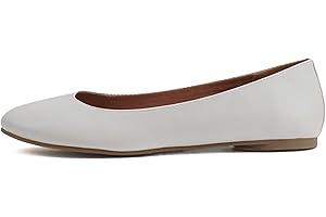 Kreme Comfortable Basic Shoes Women Ballet Flat Round Toe Gel Insole