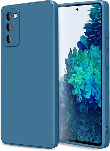 Funda para Samsung Galaxy S20 FE 5G, elegante funda protectora delgada de silicona líquida de cuerpo completo para Galaxy S20 FE 5G funda de