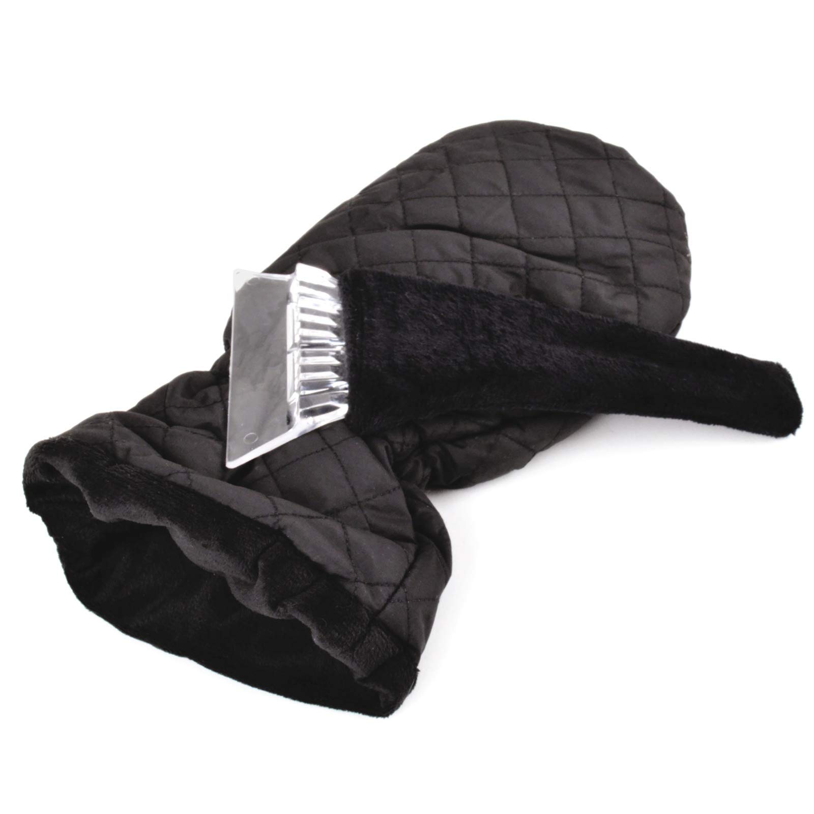 Car Ice Scraper Gloves Windshield Snow Scraper Remover Waterproof Thick Lined Gl