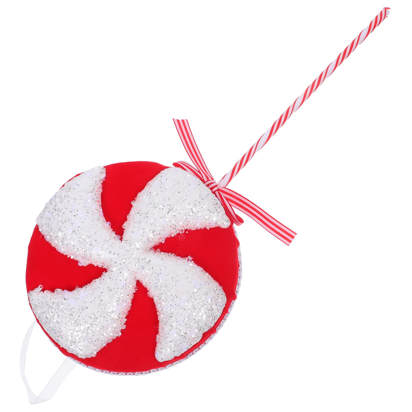 Canne à sucre Noël IMIKEYA avec rubans pour arbre de fêtes