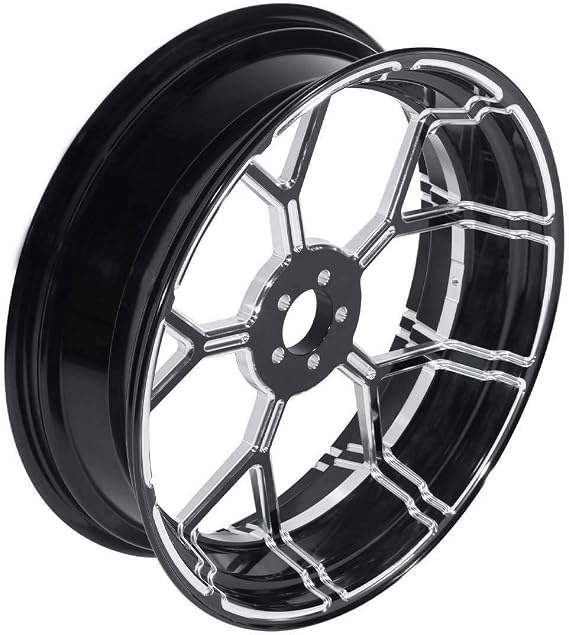 TCMT 18 x 5.5 Rear Wheel Rim Wheel Hub Fit For Harley Touring Non ABS Models Road King Electra Street Road Glide FLTR FLHT FLHR FLHX 1997-2008