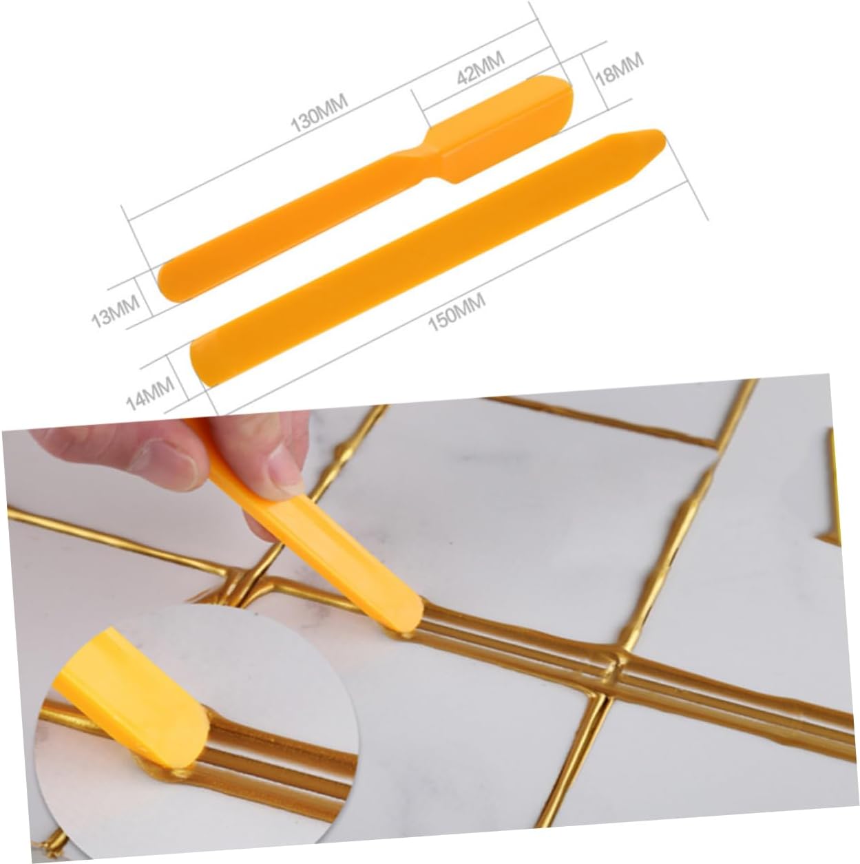 20 Sets Professional Caulk Scraper Tool Kit for Glue Negative Angle Scraper for Glass Glue DIY Home Improvement