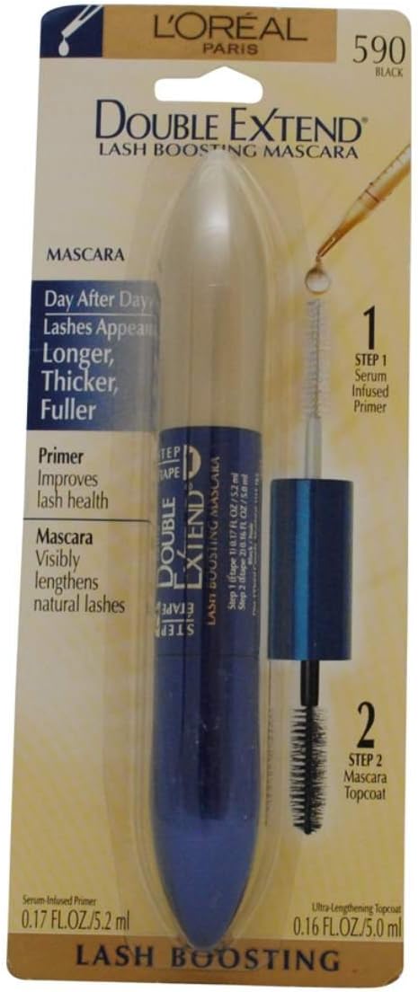 Amazon.com : L'Oréal Paris Double Extend 0.33 fl. oz. & L'Oreal Paris ...
