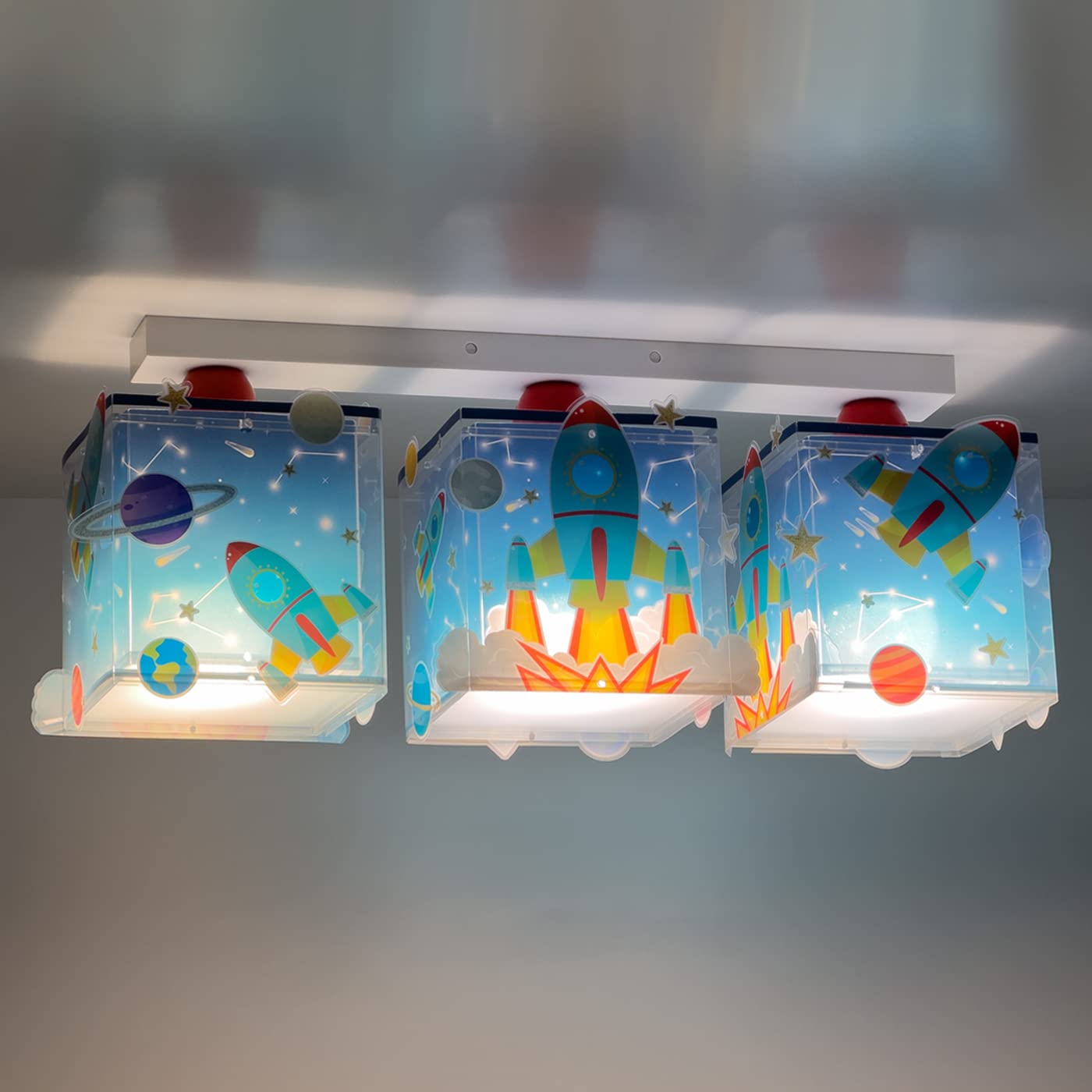 Dalber Star Light hanglamp voor kinderen blauw