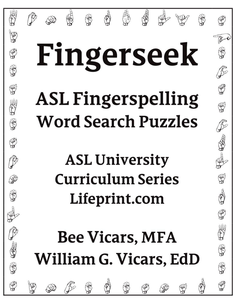 Fingerseek: ASL Fingerspelling Word Search Puzzles