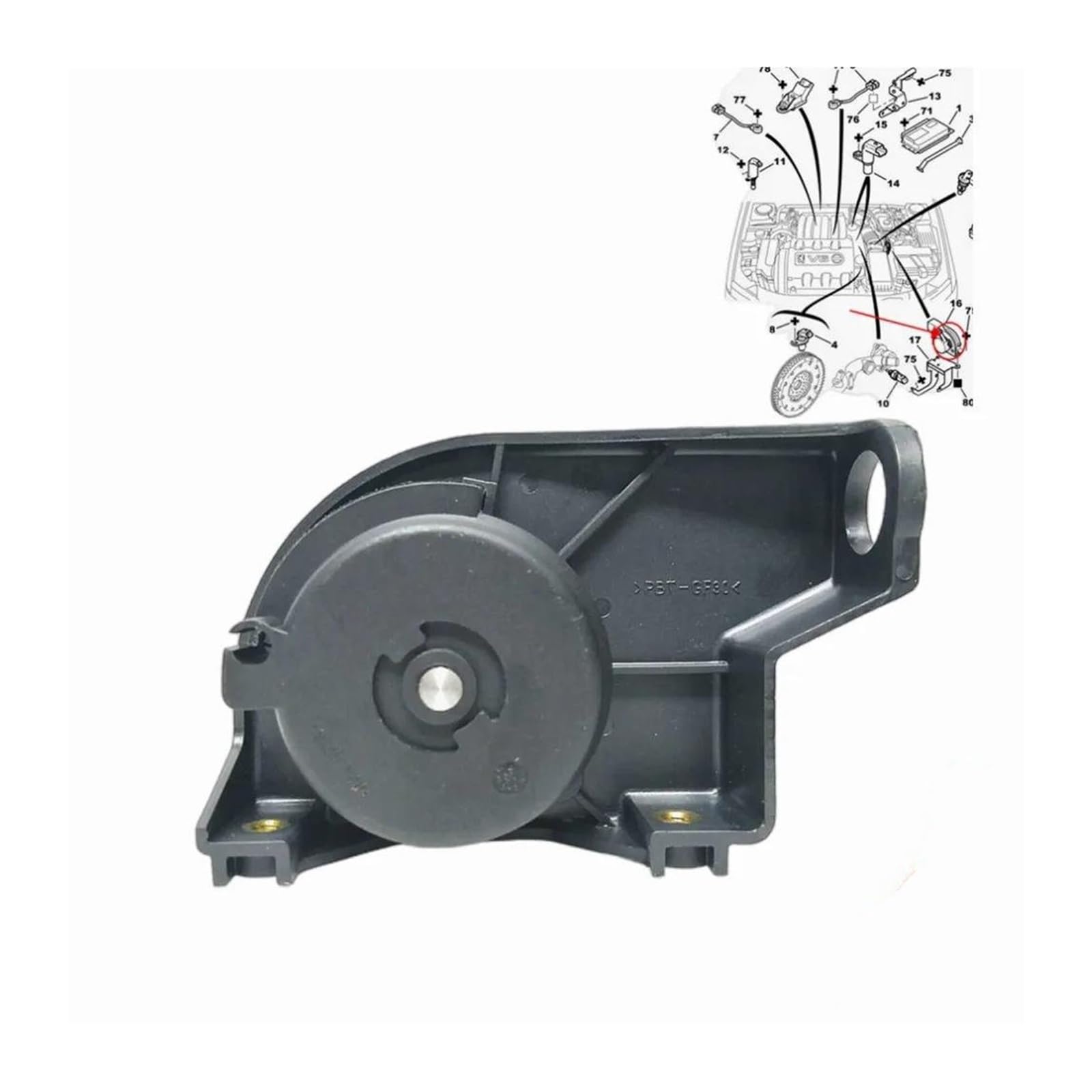 Capteur D'accélérateur Pour Citroën C5 C8 Pour Xsara Pour Picasso Pour Berlingo 2.0 HDI 1607272480 9643365680 Capteur Pédale D'accélérateur Position Du Papillon