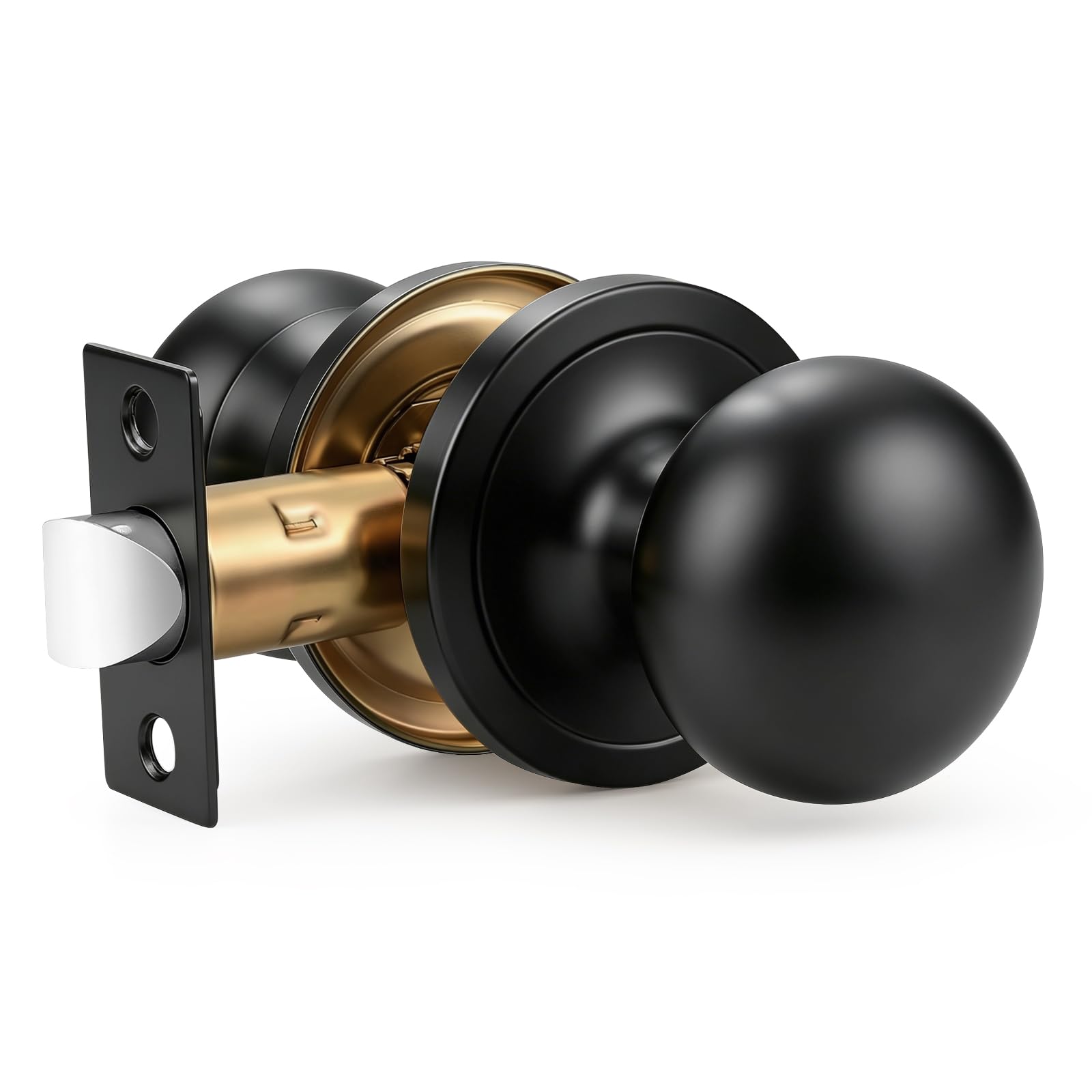 Keyed Entry Door Knob - Secure & Stylish -8