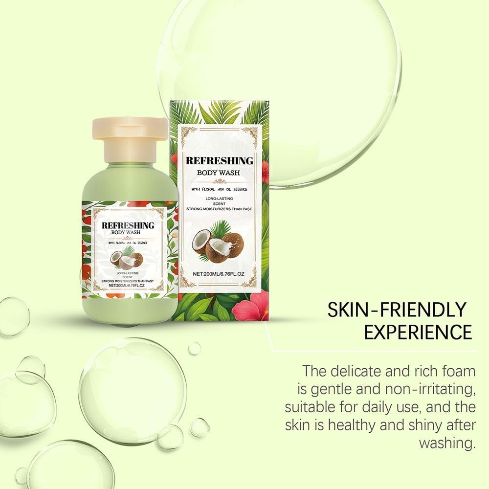 Gel de baño hidratante refrescante