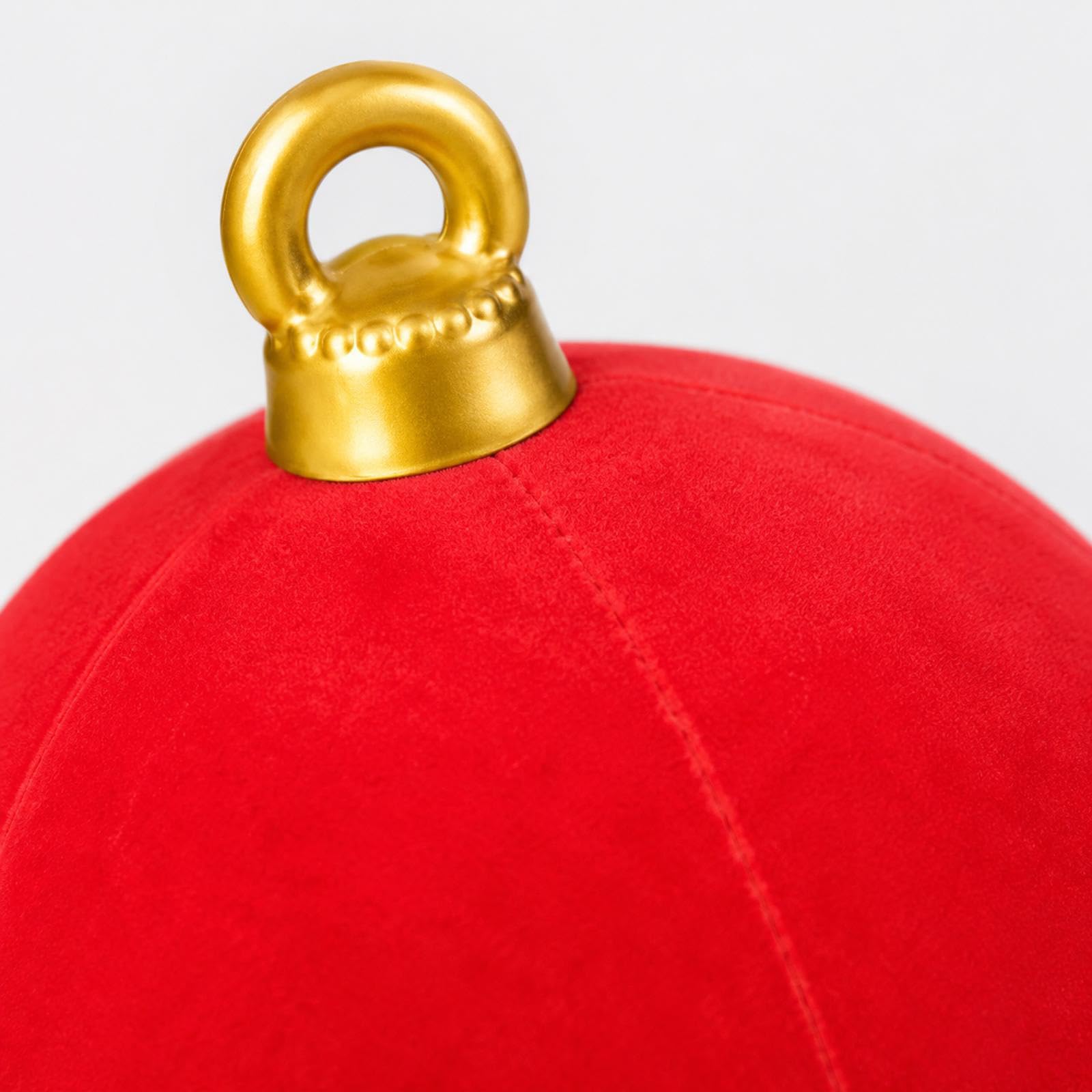 Boule de Noël Gonflable floquée, Green