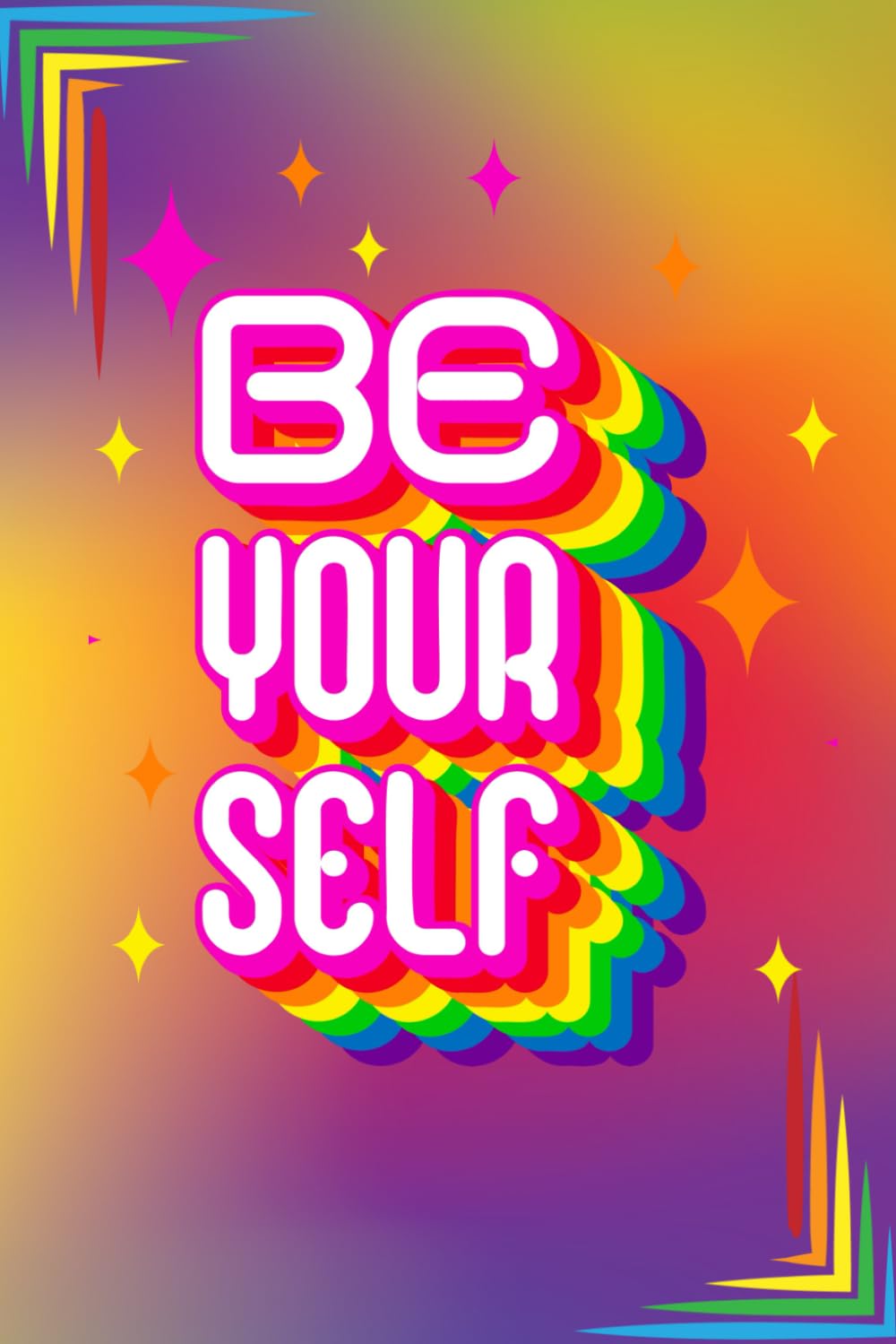 Carnet Be Yourself pour libérer votre créativité et vos pensées - 2