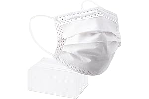 White Disposable Face Masks