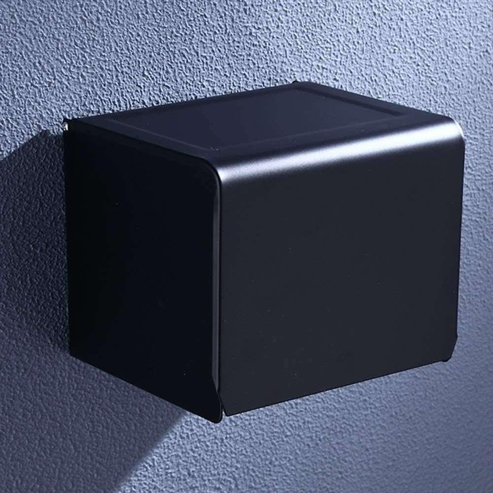 Multifunctional Tissue Box Creative Wall Mounted Tissue Box for Bathroom Bedroom Night Stands Desks Tables Storage Free Punching Toilet PaperBox