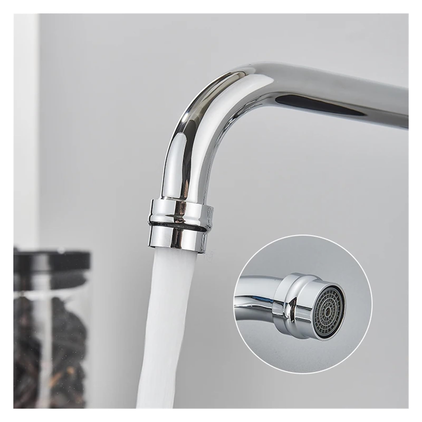 Amazon | キッチン 水栓 蛇口シャワー 混合水栓 クロムキッチン