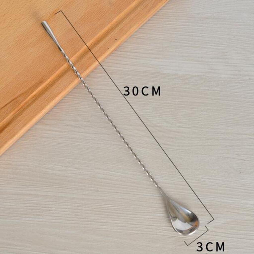 Set 8 Cucchiai Lunghi In Acciaio Inox Comiart, 19,3 Cm, Per Gelato, Frappè E Caffè Freddo, Lucidi E Moderni - 3