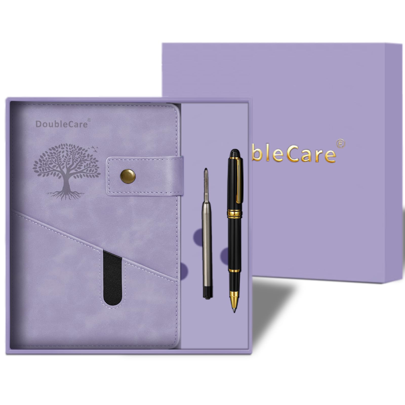 A5 Notebook Lined Journal with Divider,300 Pages,100gsm Thick Notepad