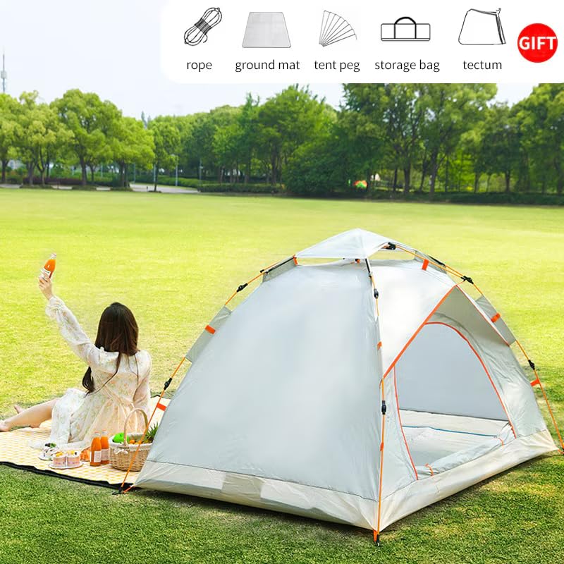 Carpa instantánea pop-up para camping 2-3 personas miniatura 3