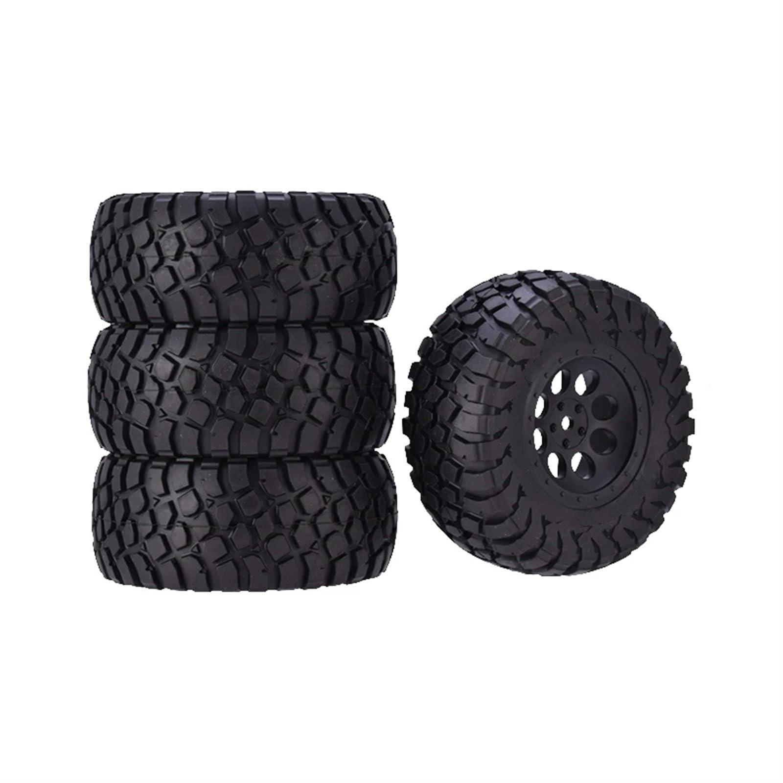 Compatibile Con Traxxas Per Slash Per HPI 4 Pezzi RC Ruote 1:10 Pneumatici Per Camion A Percorso Breve Pneumatici In Gomma Accessori Di Aggiornamento Per Auto RC RC Car Ruota
