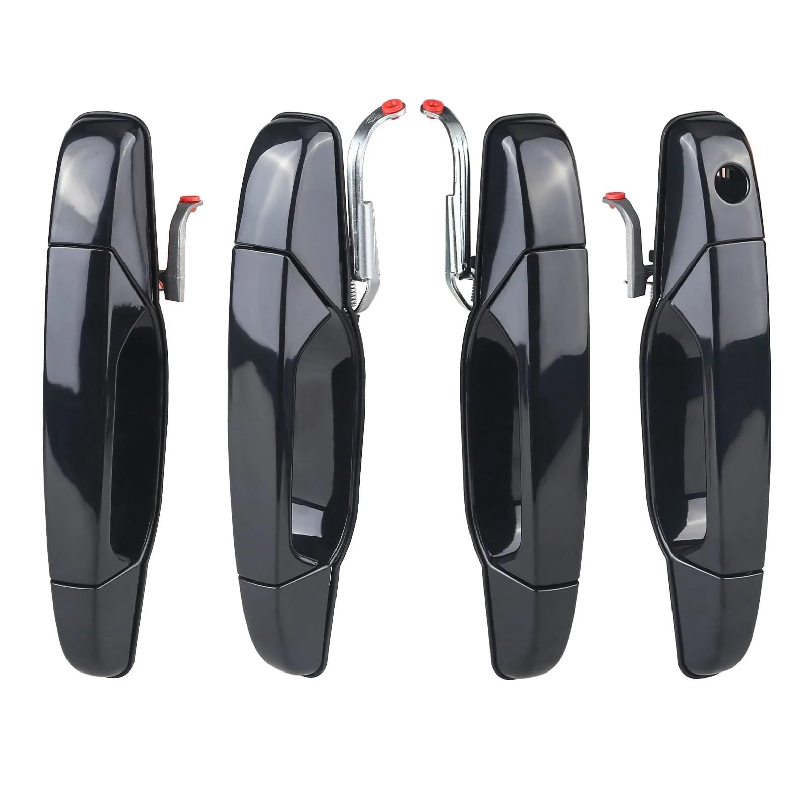 Kedfbts One Color Car Outer Handle Compatible With Chevy For Tahoe For Silverado For 1500 2007-2013 Car External Ourside Door Handle 20828258 15915150 22738725 22738726