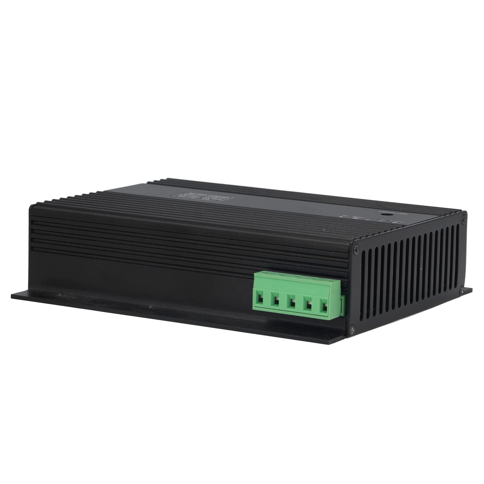 Aramox Cargador de Batería del Generador, Cargador Flotante de Aleación de Aluminio de 12 V, 24 V CA de 160 a 250, Protección Inversa contra Cortocircuitos y Sobrecargas para Conjuntos de