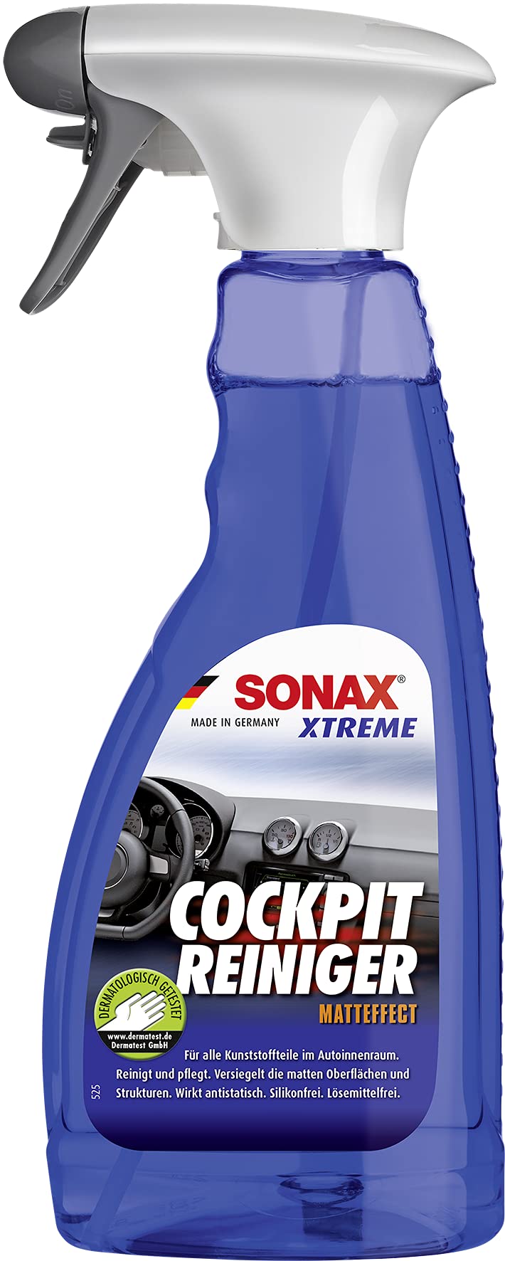 SONAX 07688000 Interior + disco con bolsa, multicolor