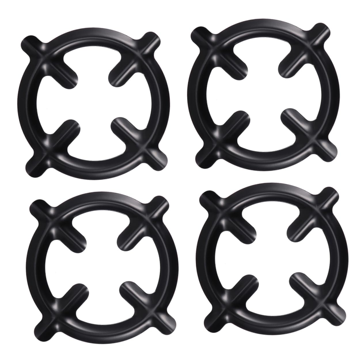 VILLCASE 4pcs Pot Racks for Gas Stove Cooking Stand Trivets for Espresso Pots and Kitchen Use Easy to Install for Home Hotel and Restaurant Cooking
