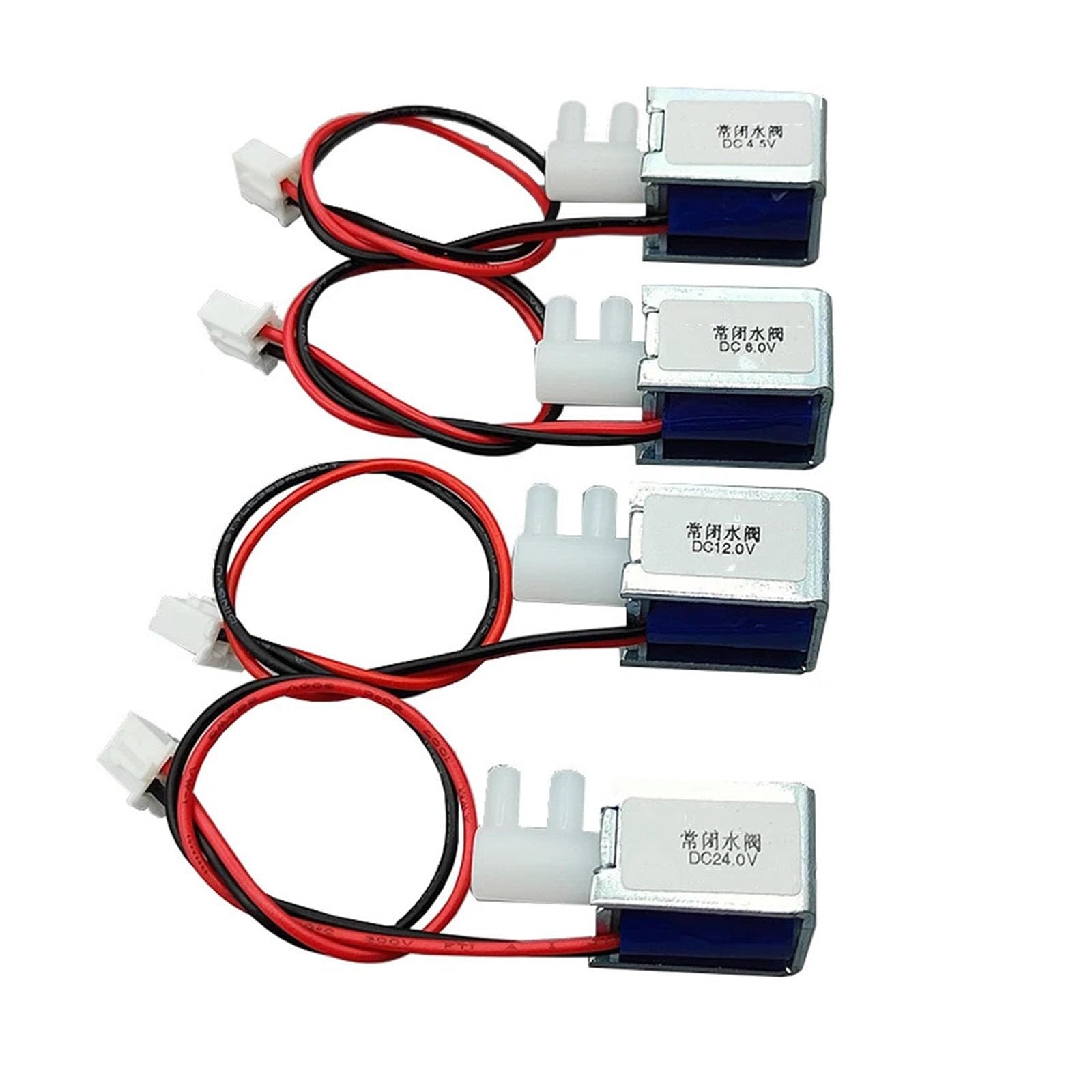 Kunyos Dc 4.5V 6V 12V 24V Small Mini Water Valve Electromagnetic Solenoid Normally Closed N/C Flow Control