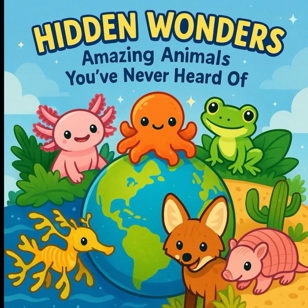 Hidden Wonders: Amazing Animals You’ve Never Heard Of: Discover 30 rare and fascinating creatures from around the world in a fun and educational picture book for curious kids.