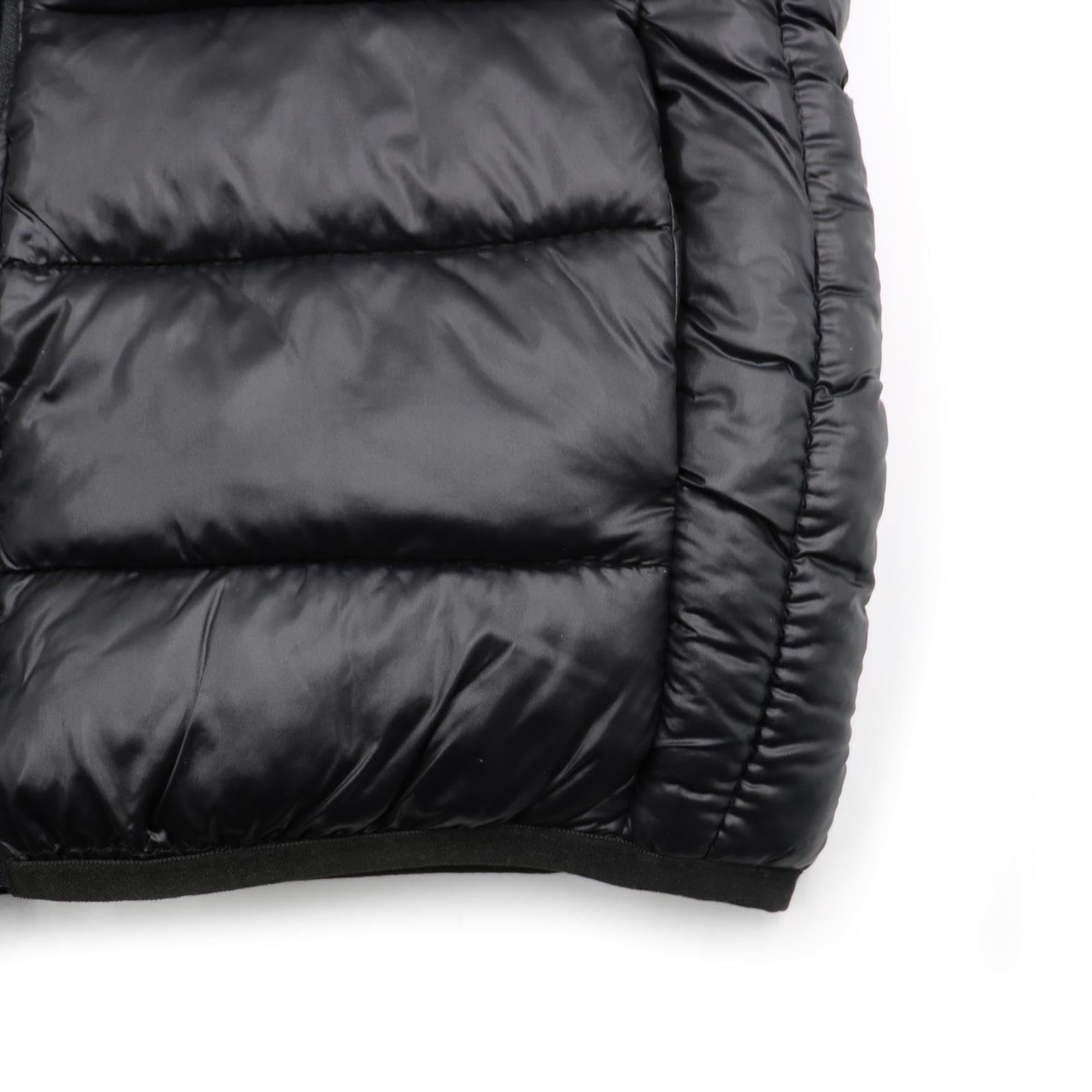 Gilet sans Manche à capuche léger et chaud pour garçons filles, Veste sans manches Automne Hiver,Le noir,13-15 ans