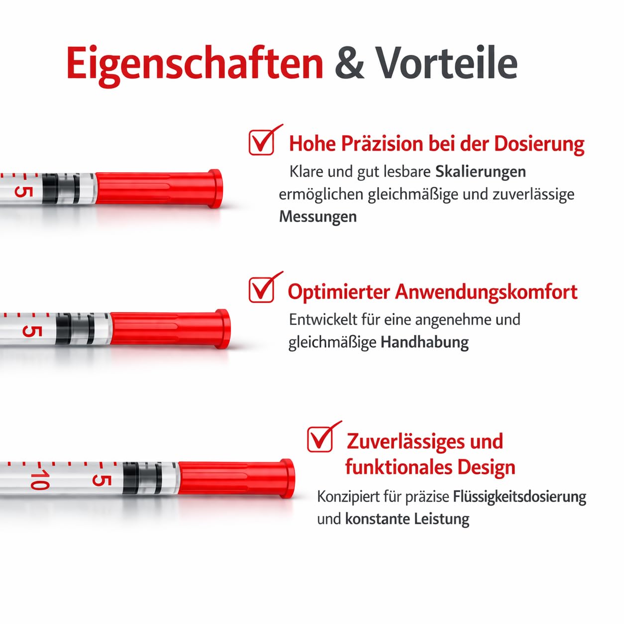 U40 1 ml Precision Dispensing Tubes 29 g x 1/2" (0.33 x 12.7 mm) for Animal Care Laboratory