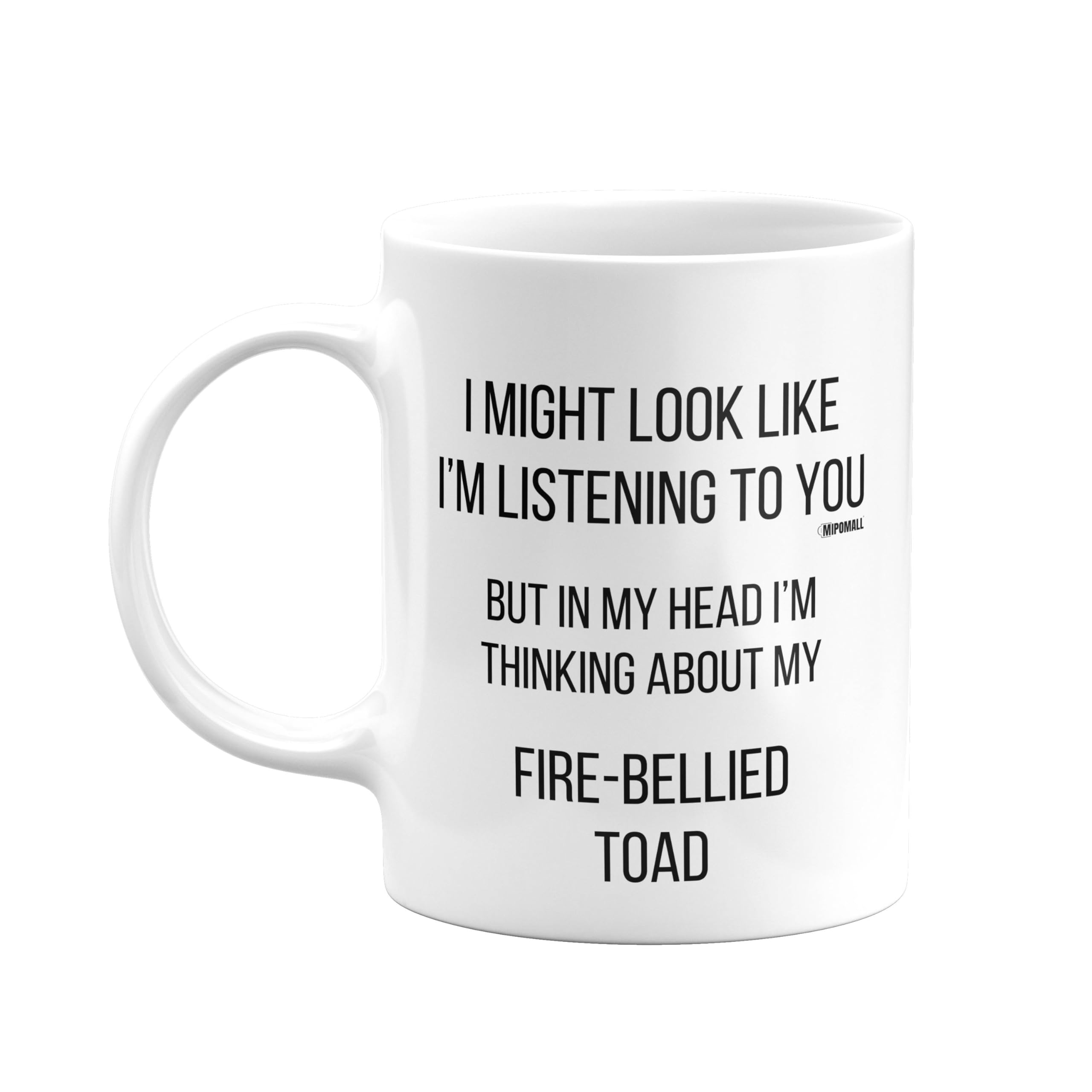 MIPOMALL Mug for Fire-Bellied Toad Mum or Dad, Funny, Joke or Silly, Birthday Gifts for Men or Women, Presents for Christmas, Secret Santa, I'm Thinking of mm-CA_228_46