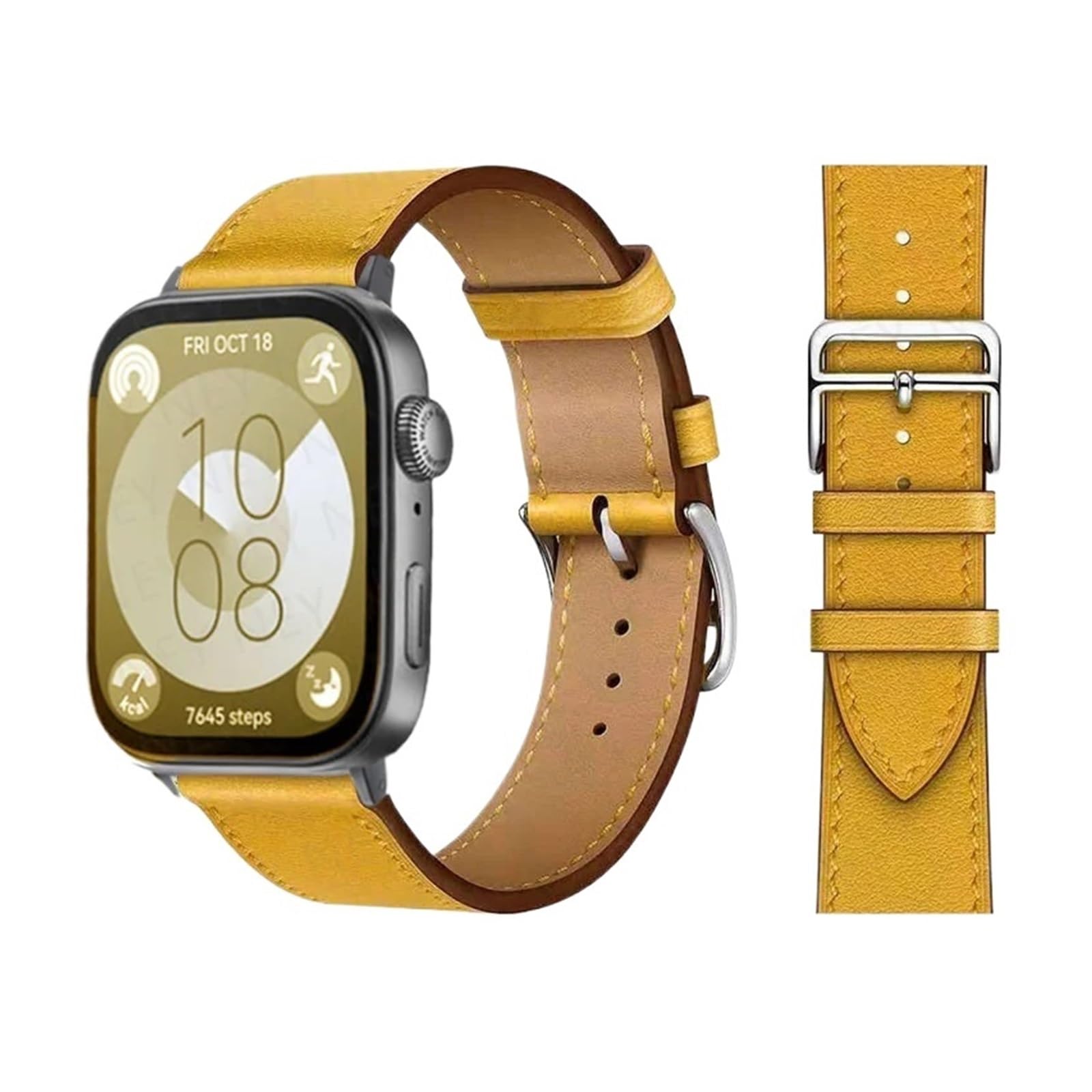 Pętla retro dla Huawei Watch Fit 3 Pasek włoska skórzana bransoletka z krowienia Opaska na rękę Szybki zamiennik pasmowe pasma obserwacyjne dla Huawei Fit 3 Fit 2 Watch Band