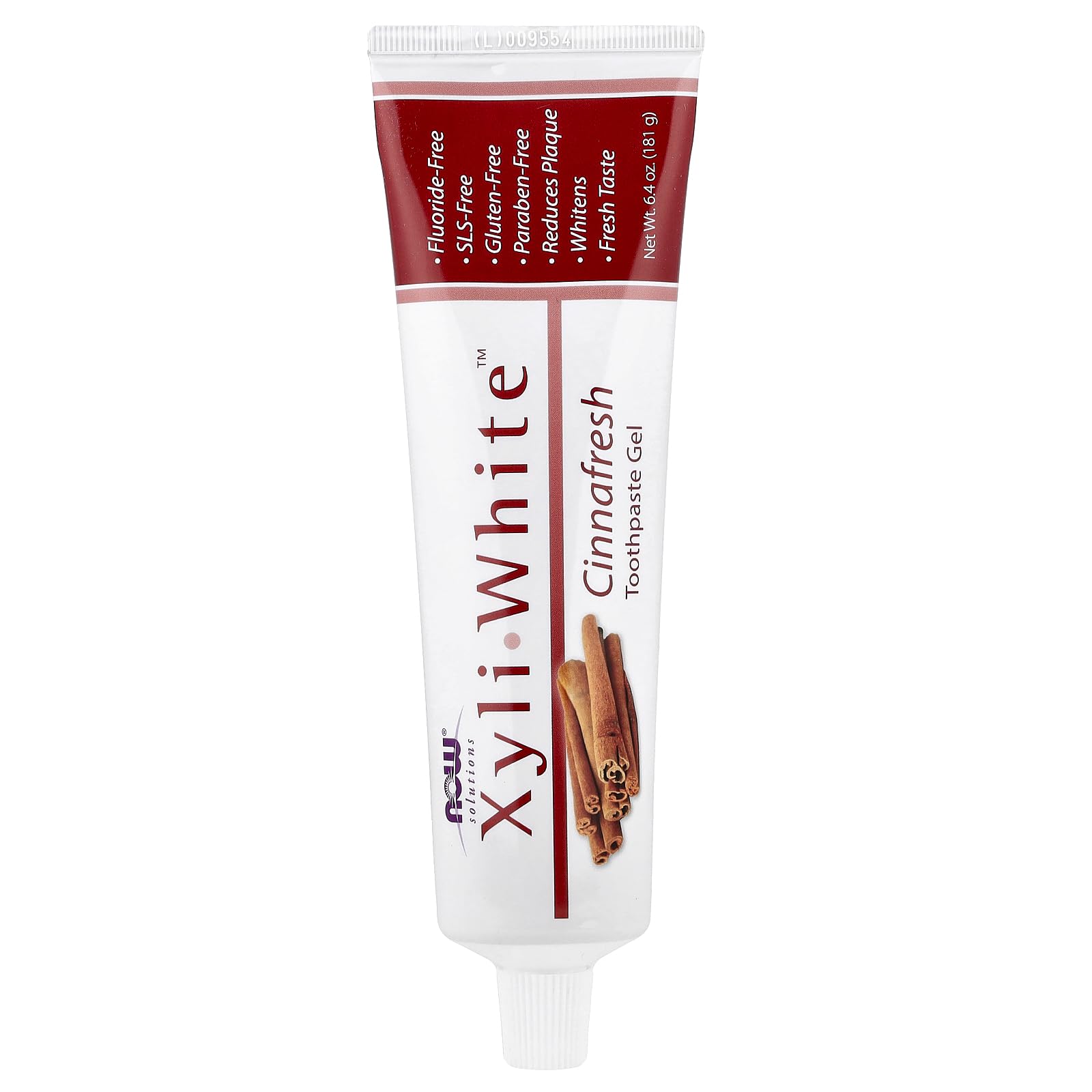 NOW FOODS Xyliwhite Cinnafresh Toothpt, 6.4 OZ