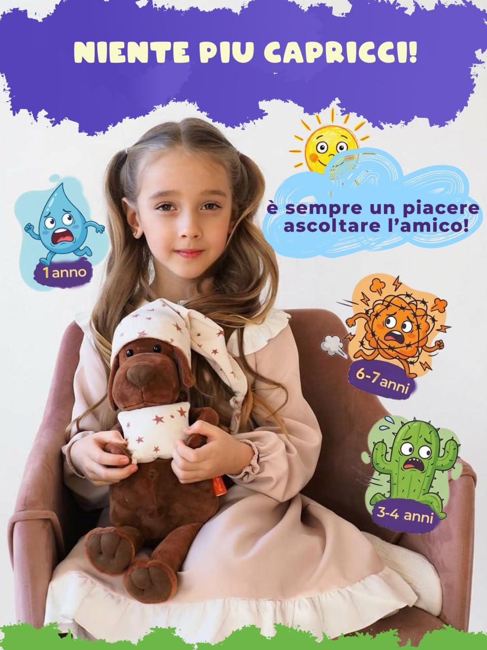LeCoon Cane di peluche – 500+ storie, canzoni e ninne nanne