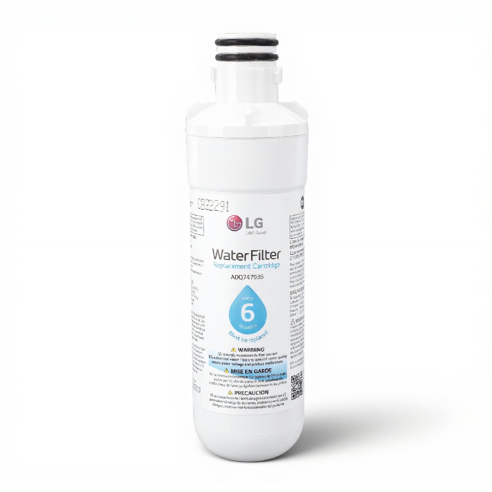 Tonysa Remplacement de l'ADQ747935 Filtre d'Eau du Réfrigérateur, Compatible avec MWF, NSF/ANSIS 42 certifié, Filtre à Eau Carbone Facile, Réduit le Chlore et les Impuretés, 1 Pack