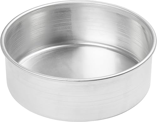 Winco ACP-083 Winware - Molde para pasteles de aluminio de 8 x 3 pulgadas, 1 unidad (paquete de 1)