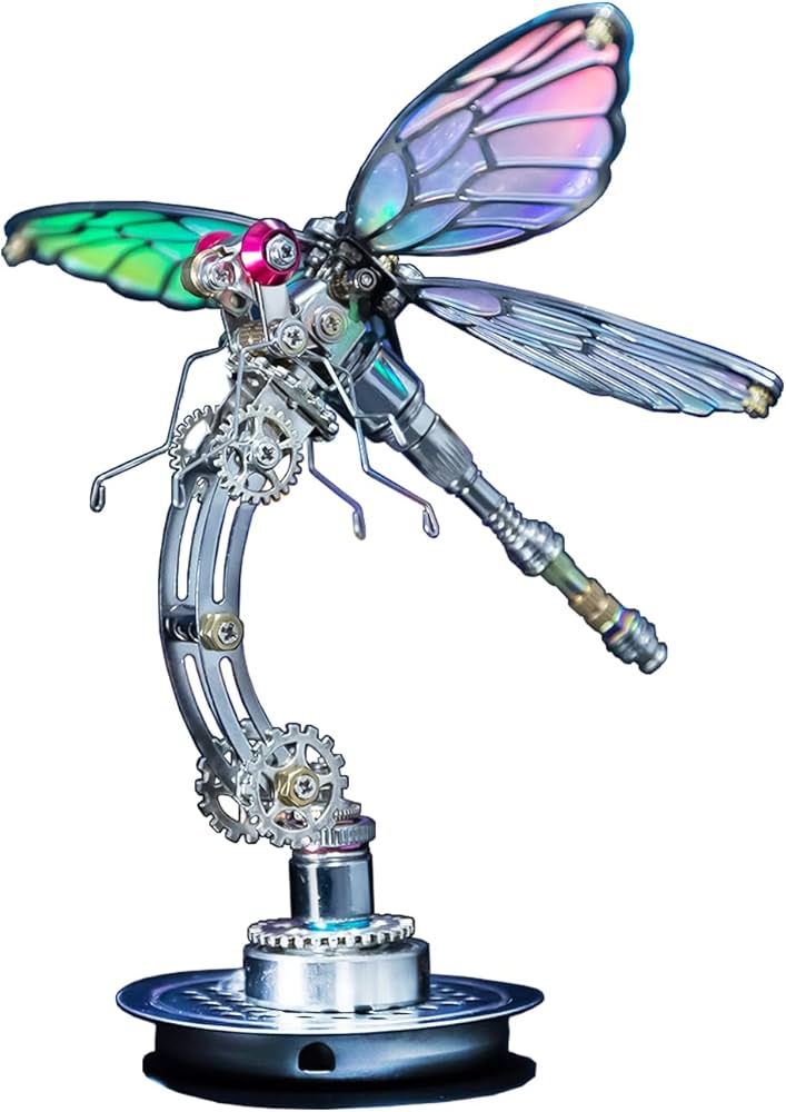Amazon.com: Arcynix Mostarle Cyberpunk Dragonfly 3D Metal Puzzle
