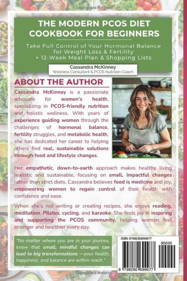 The Modern PCOS Diet Cookbook for Beginners: Take Full Control of Your Hormonal Balance for Weight Loss and Fertility (with 12-Week Meal Plan & Shopping Lists) - Image 2