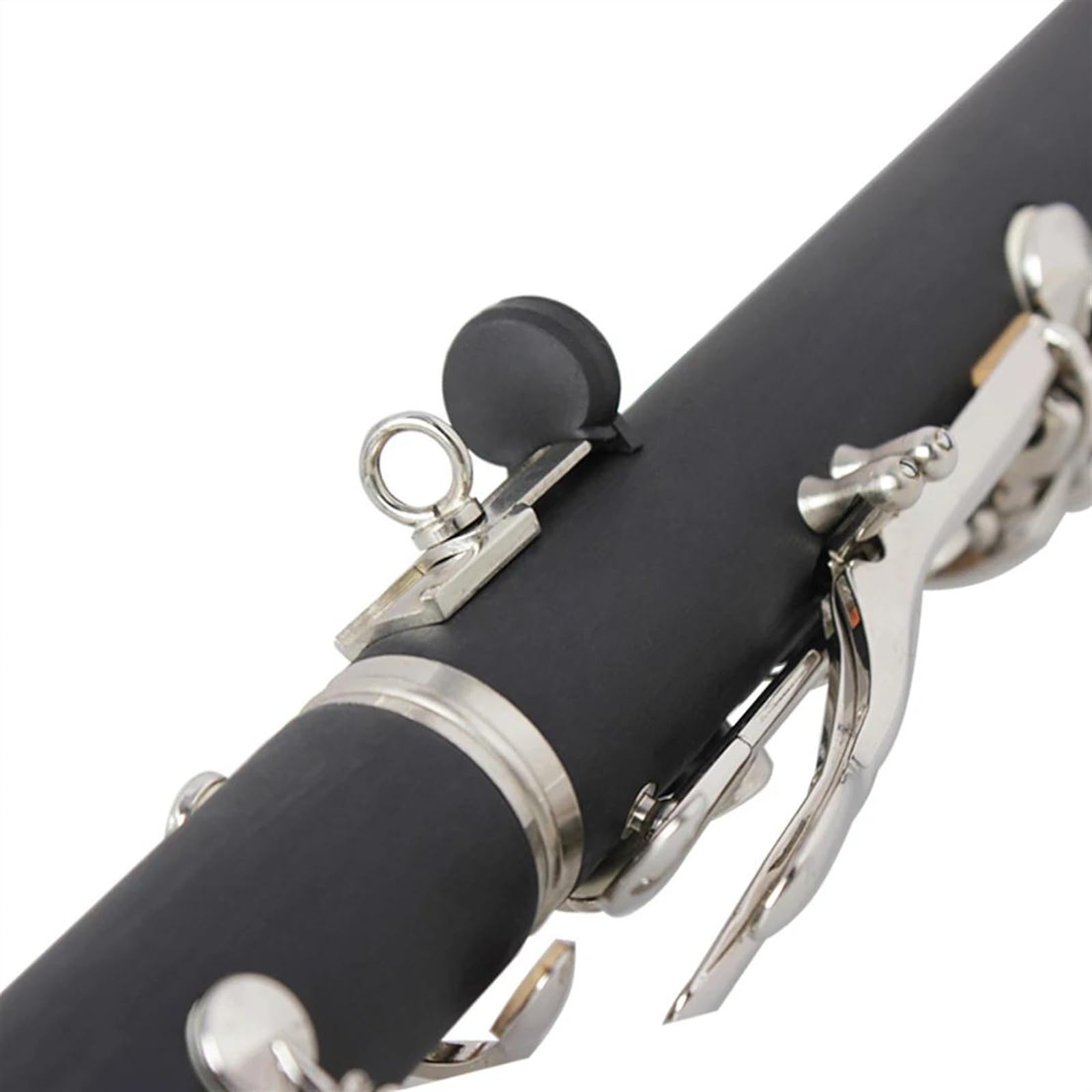 Clarinetto Piatto Nero 17 Tasti B Corpo In Resina ABS Chiavi Placcate In Nichel Clarinetto Con Custodia E Accessorio Clarinetto Set