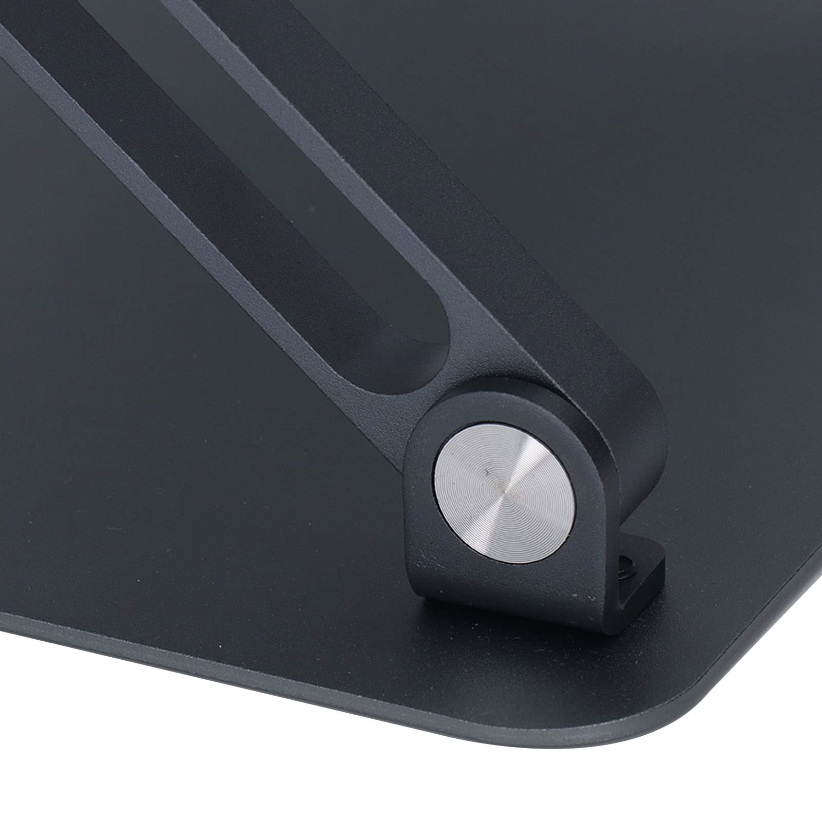 SIXRUN Supporto per Laptop in Lega di Alluminio Ad Altezza Regolabile per Scrivania e Ufficio Domestico, Design Ergonomico Salvaspazio