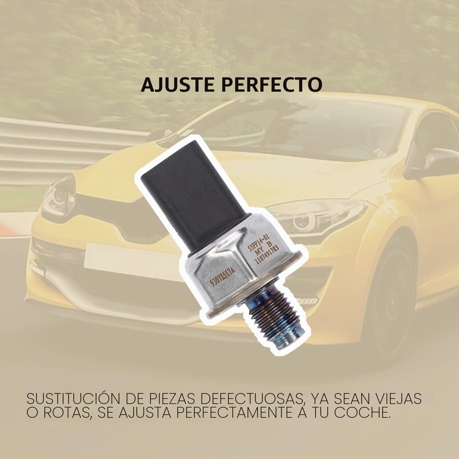 Sensores Presión Combustible para CLIO MEGANE 3 KANGOO FLUENCE 1.5 dCi (2008-2014) 8200701690 8200669695 55PP1401 85PP1402