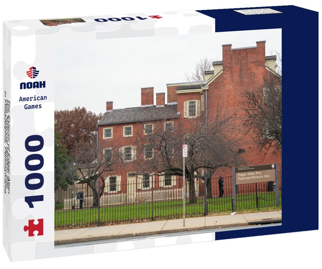 Noah Jigsaw Puzzle The Exterior of Edgar Allan Poe National Historic Site in Philadelphia, Pennsylvania, USA 1000 Pieces