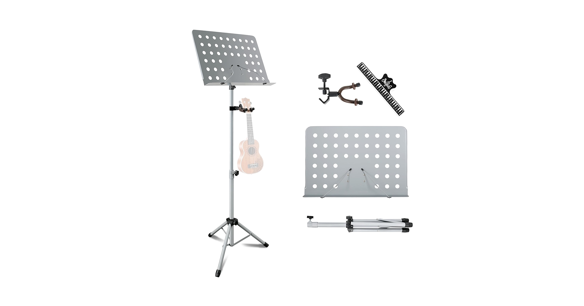 管楽器・吹奏楽器 Vintage Sheet music stand holder 管楽器・吹奏楽器 Vintage Sheet music stand holder 管楽器