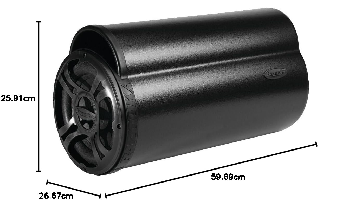 Bazooka BTA850FH Big EZ Bass Amplified Subwoofer Kit : Amazon.ca