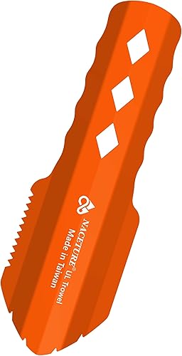 Paleta ultraligera para mochileros pala de aluminio pequeña herramienta para orinal con diseño de mango más largo esencial para senderismo